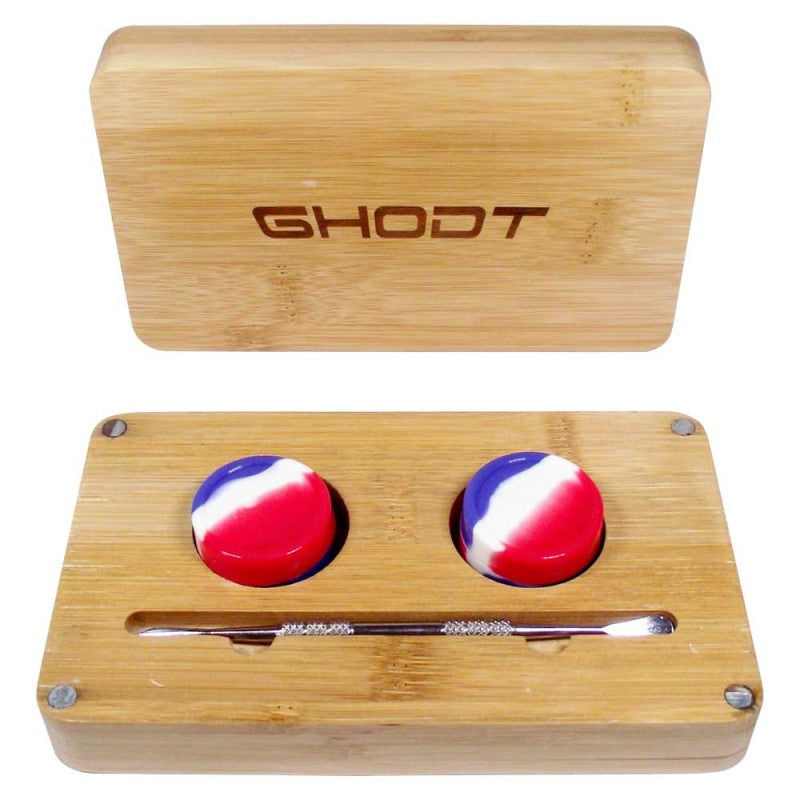 GHODT Dabbing Box, 2 Silikon Cups, Dabbing Nail