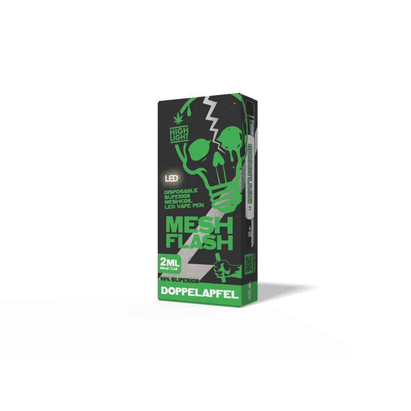 Highlight-Meshflash H2 Superior Doppelapfel 2ml mit 98?% H2 Superior Blend