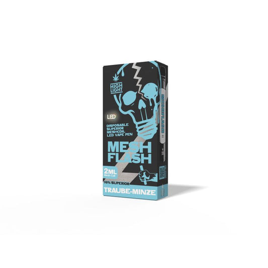 Highlight-Meshflash H2 Superior Traube Minze 2ml mit 98?% H2 Superior Blend