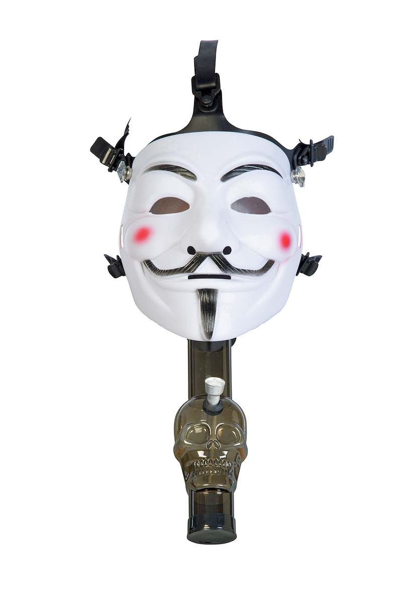Bongmaske Anonymous Maske