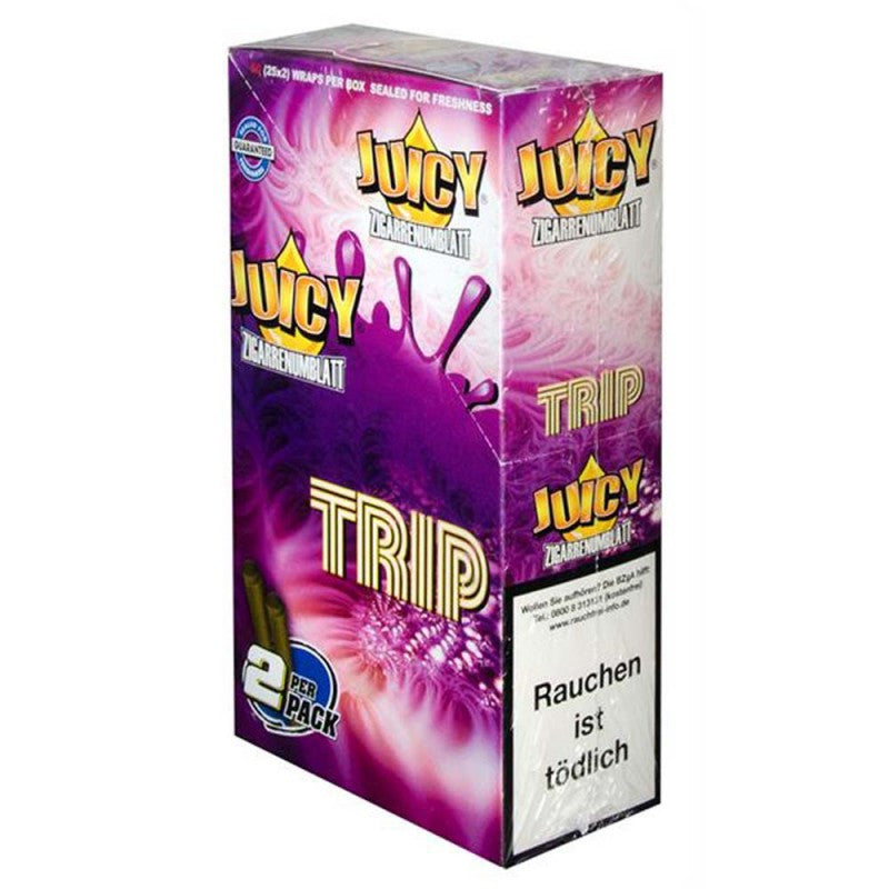 Juicy Double Wraps Blunts, TRIP -  Zigarrenumblatt