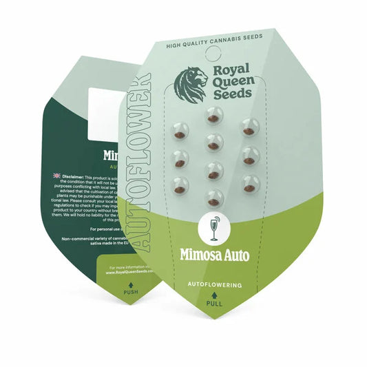 Royal Queen Seeds Mimosa Auto VE 3 Stück Sativa 65% Indica 30% Ruderalis 5%