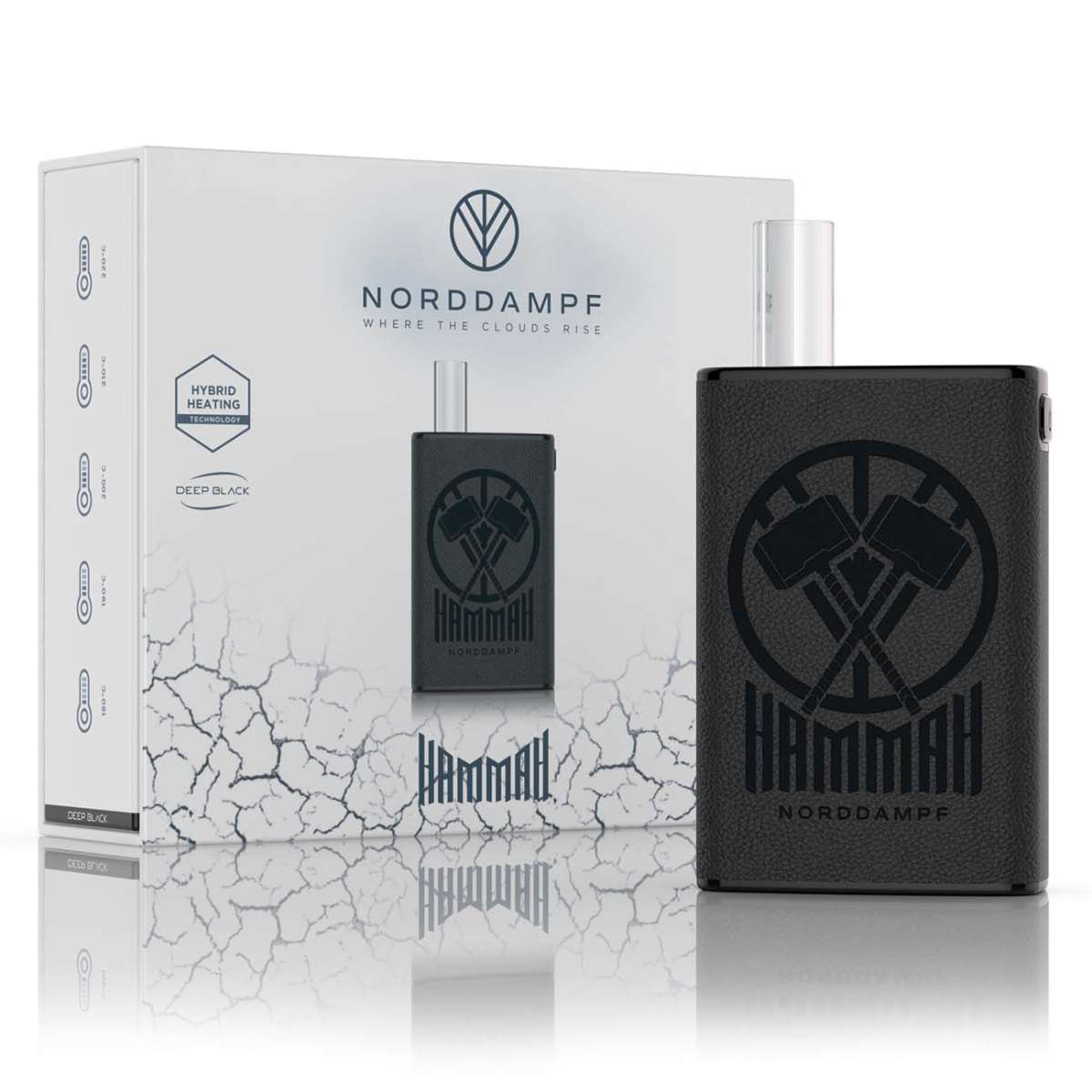 Norddampf Hammah Vaporizer 5 Stufen Hybrid-Heizsystem