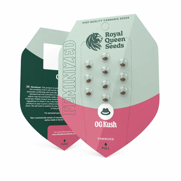 Royal Queen Seeds O.G.Kush Feminisiert 3er Pack