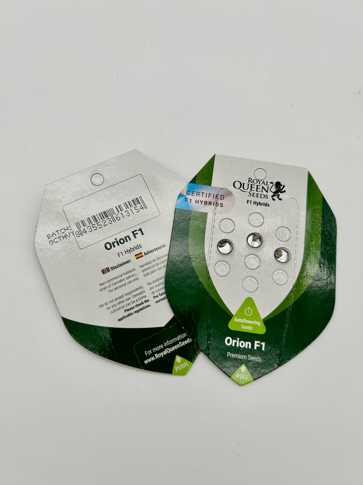 Royal Queen Seeds Orion F1 Hybrid Auto 3er Pack