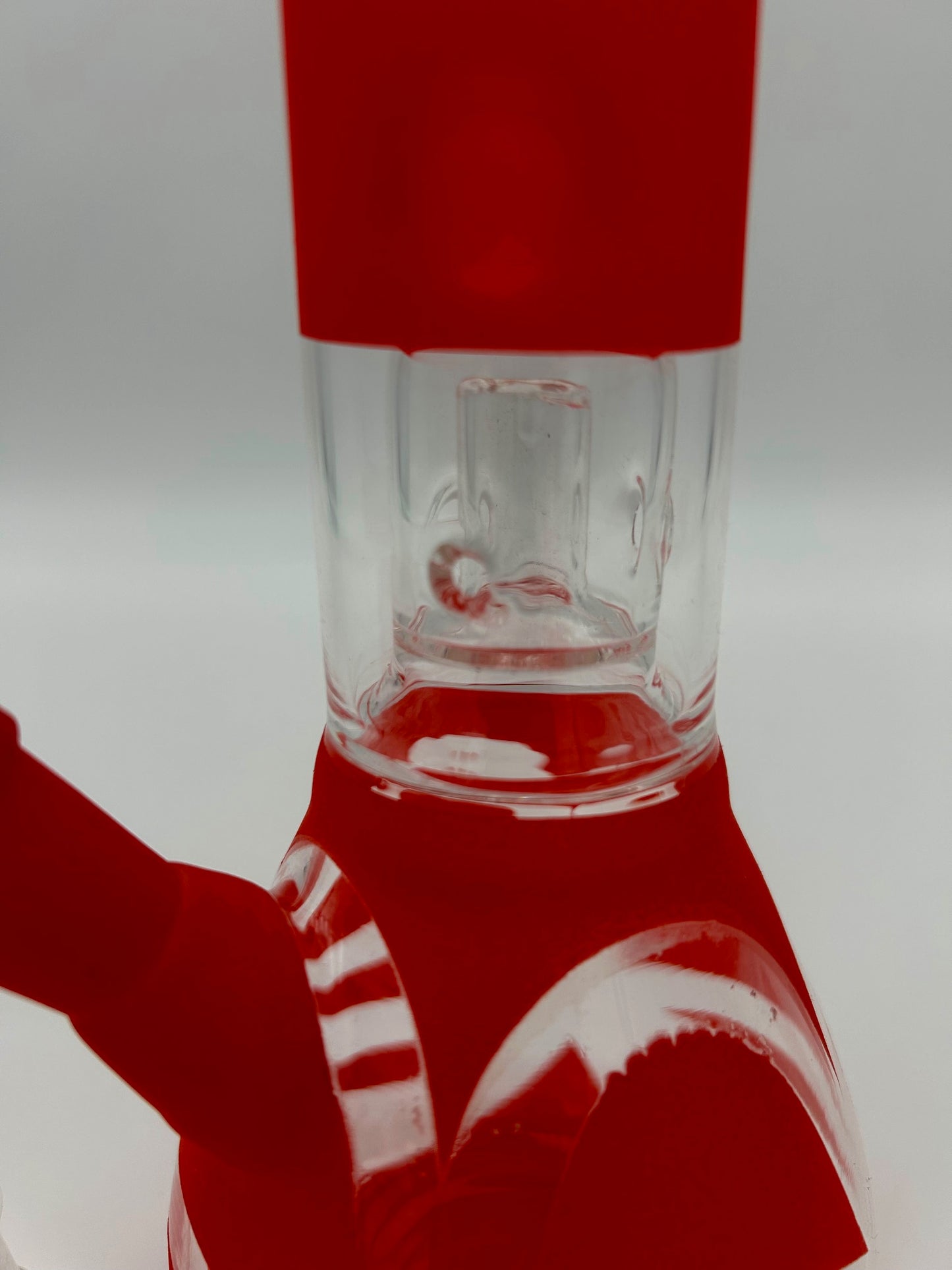 Rot Mini Beaker mit Perkolator H:23cm Ø:40mm NS:14.5mm