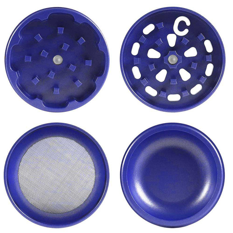 Aircraft Alu Ceramic coated Pollinator,Blau, 4 teilig, Ø 53mm