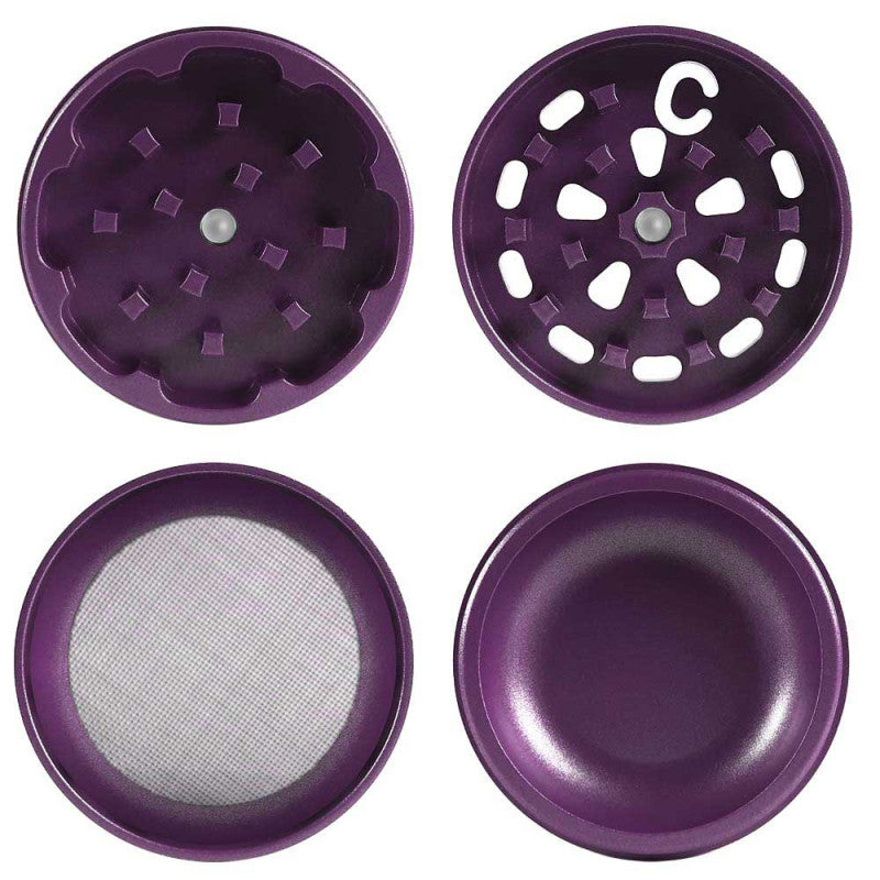 Aircraft Alu Ceramic coated Pollinator,Purple, 4 teilig, Ø 53mm