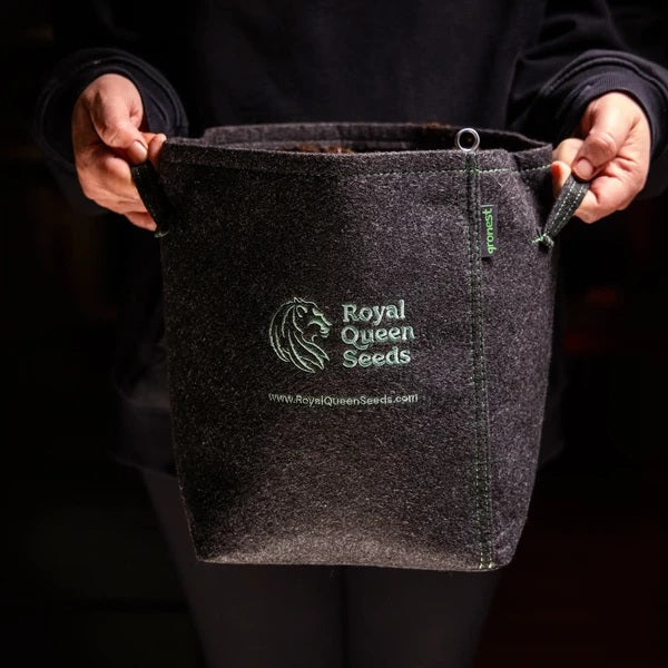 RQS Stofftopf 15 Liter mit Griffe 28x23x23 cm
