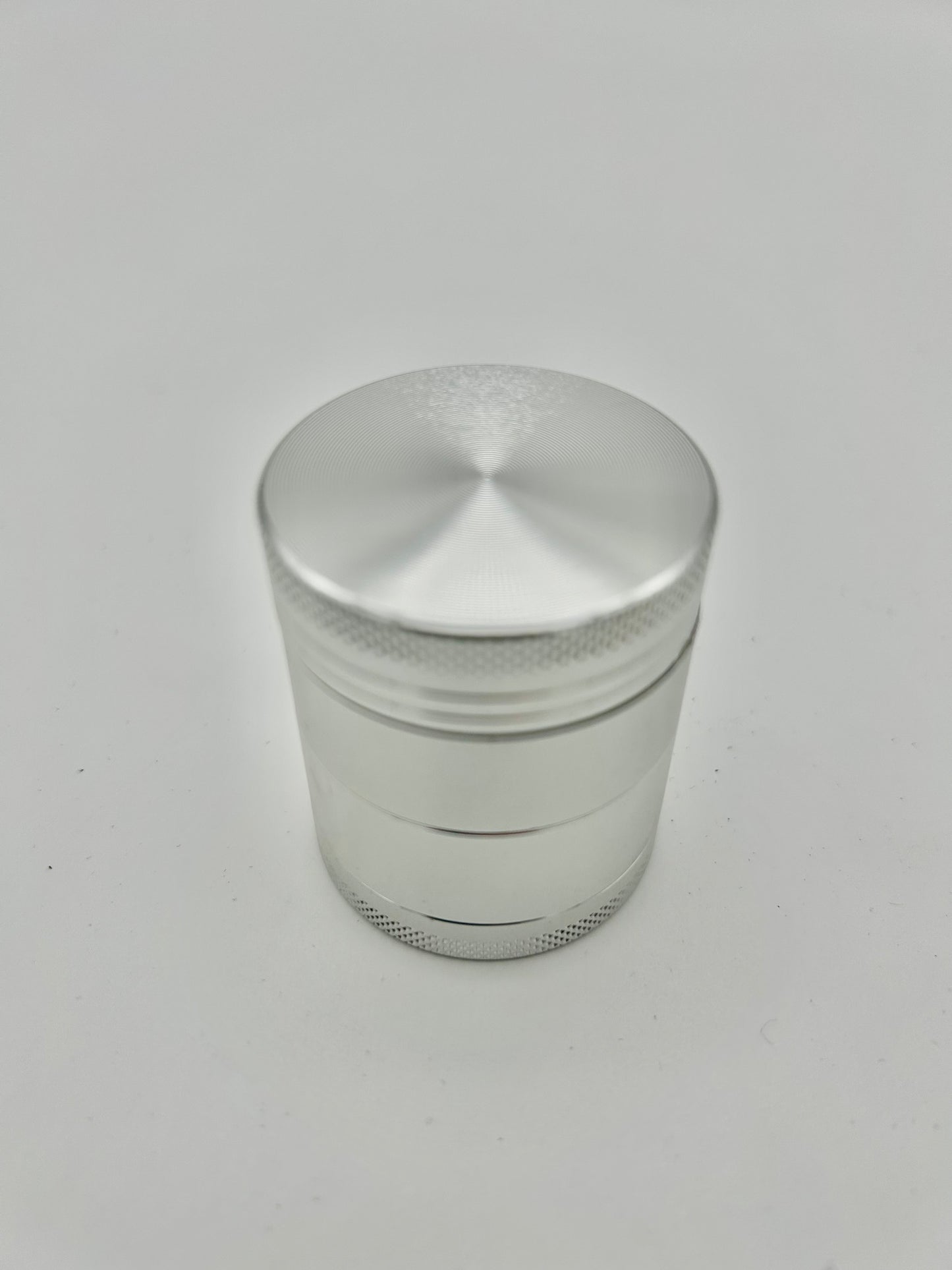 Alu CNC Grinder 40mm, 4-Part Natur / Silber