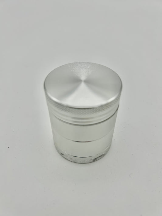 Alu CNC Grinder 40mm, 4-Part Natur / Silber