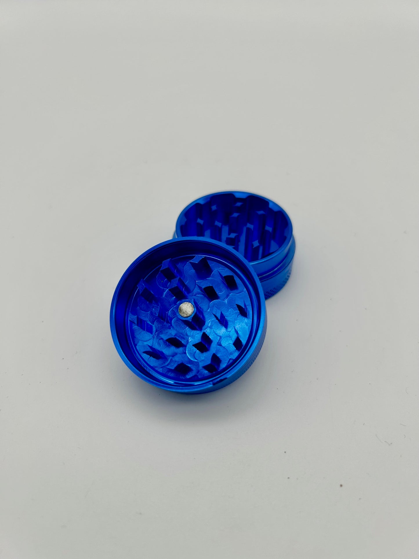 Alu CNC Grinder 2-Part - 40mm - Blau
