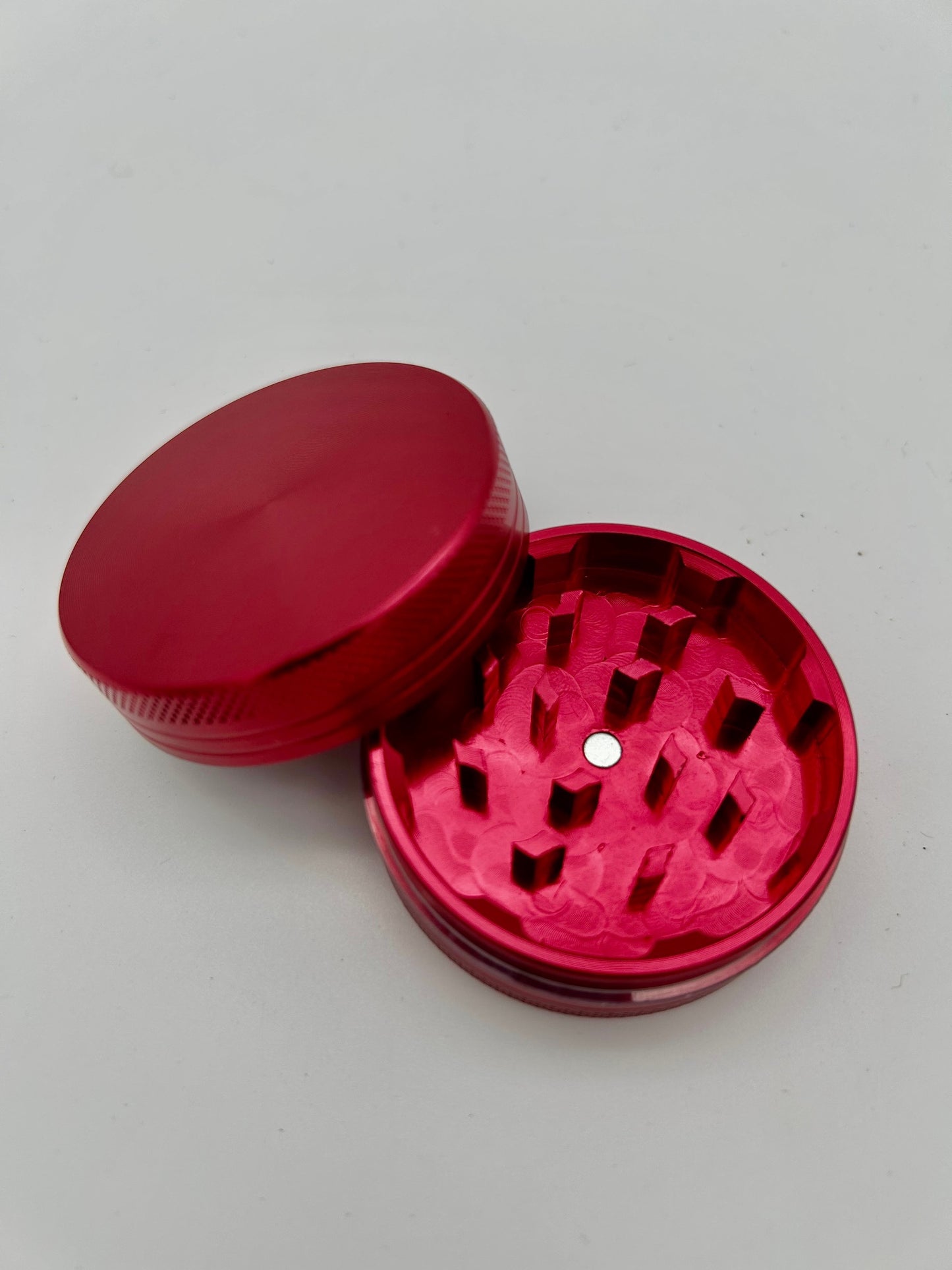 Alu CNC Grinder 2-Part - Rot - 50mm