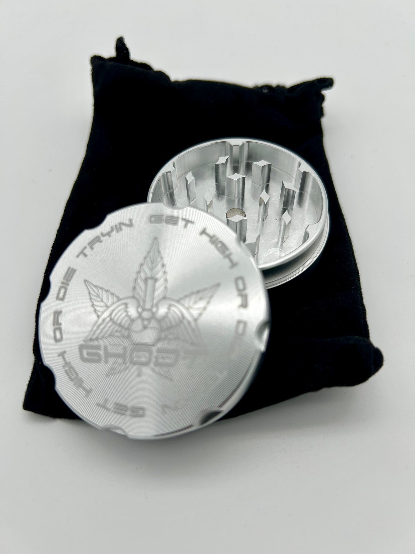 GHODT Space Grinder 2tlg. 50mm  Alu