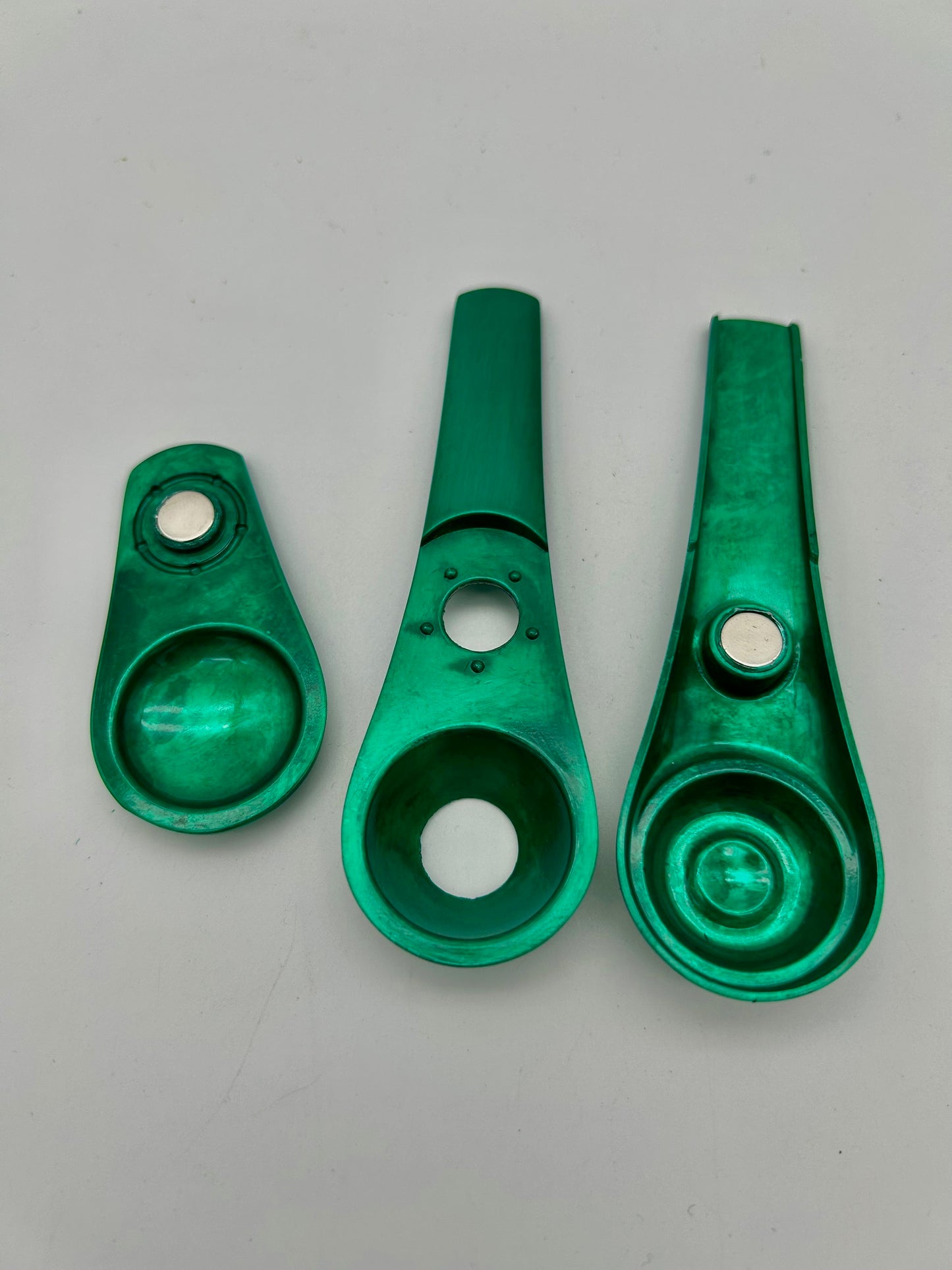 GHODT Spoon Pipe Grün L:10cm