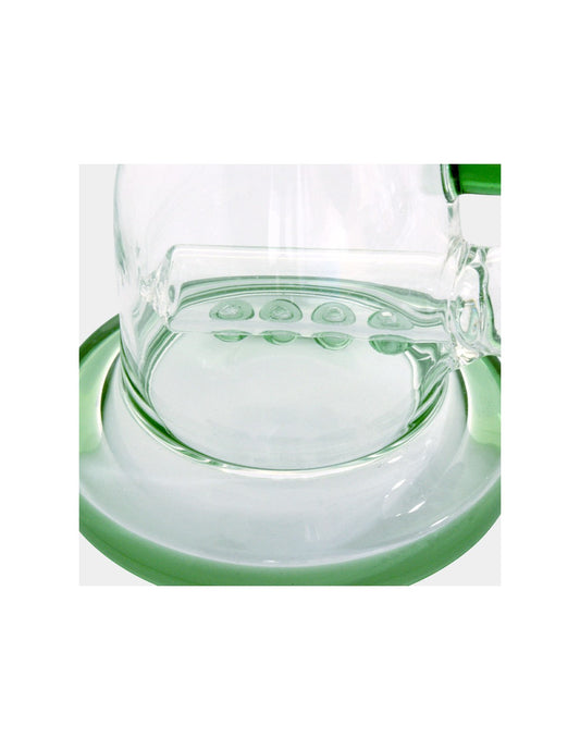 Sub Rig Diffusor Glass Bong,17cm, Grün