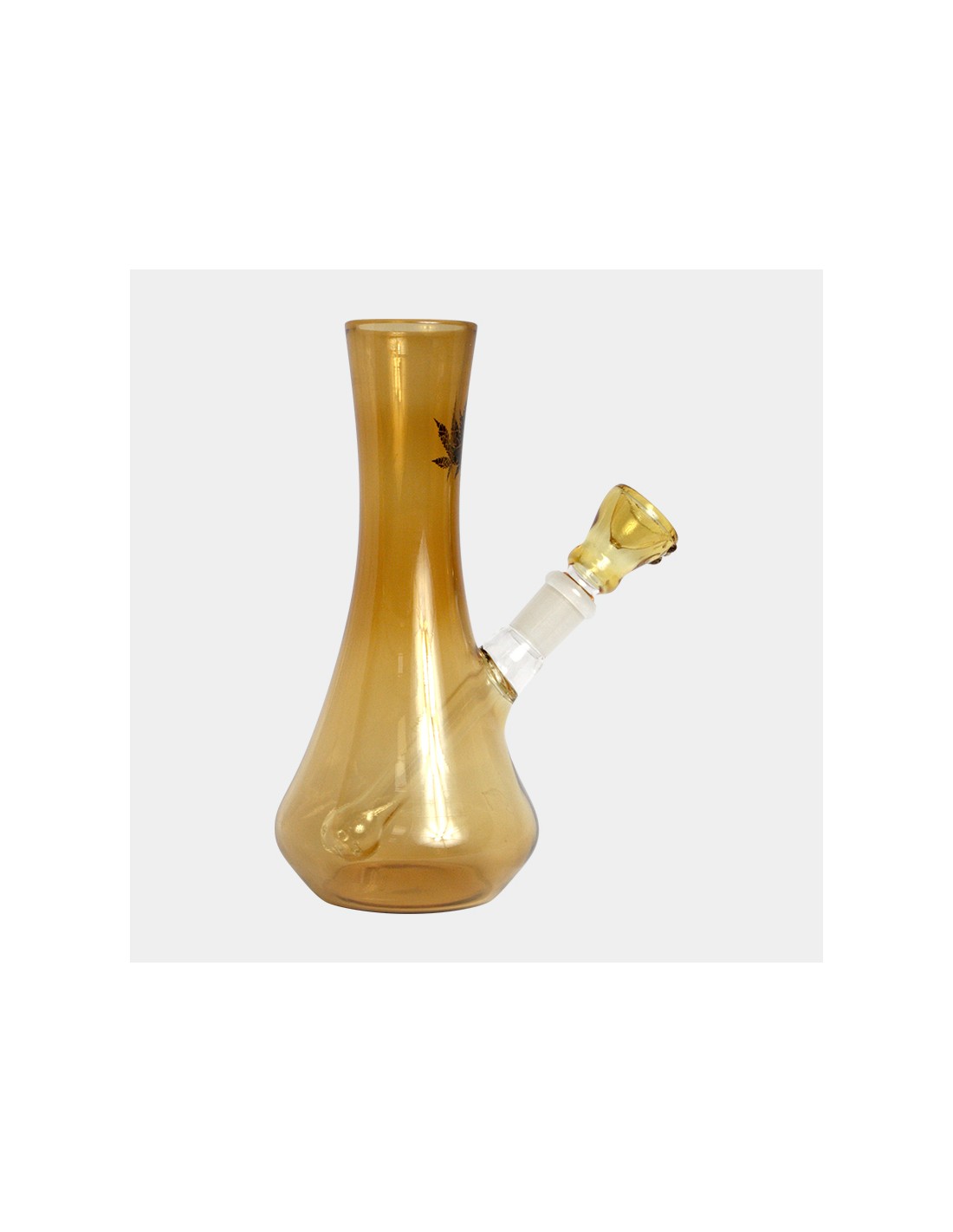 Vase Diffusor Glass Bong,19cm,Amber