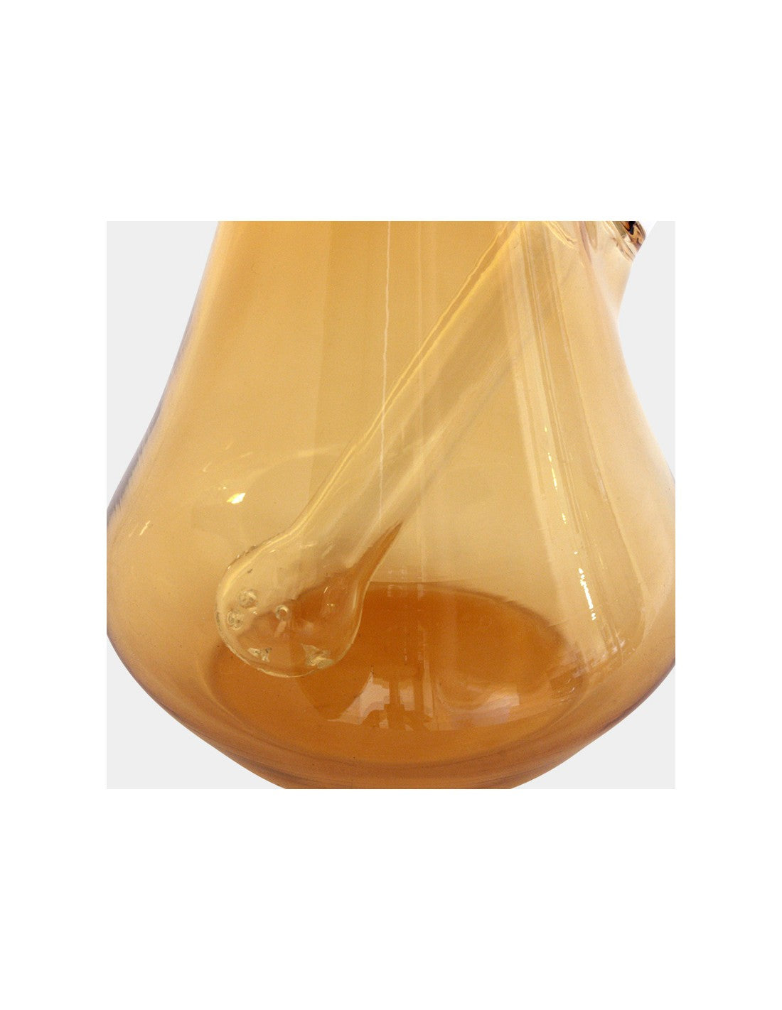 Vase Diffusor Glass Bong,19cm,Amber