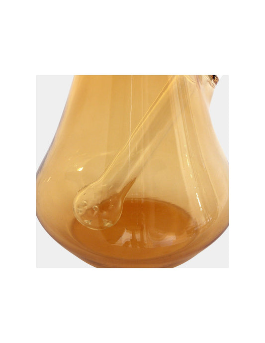 Vase Diffusor Glass Bong,19cm,Amber