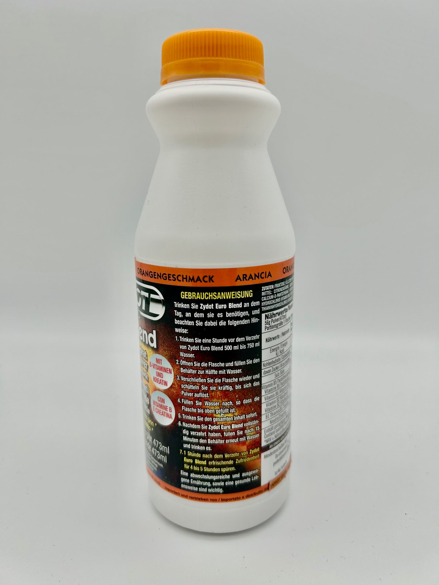 Zydot Getränkepulver, 56g Flasche, Orange