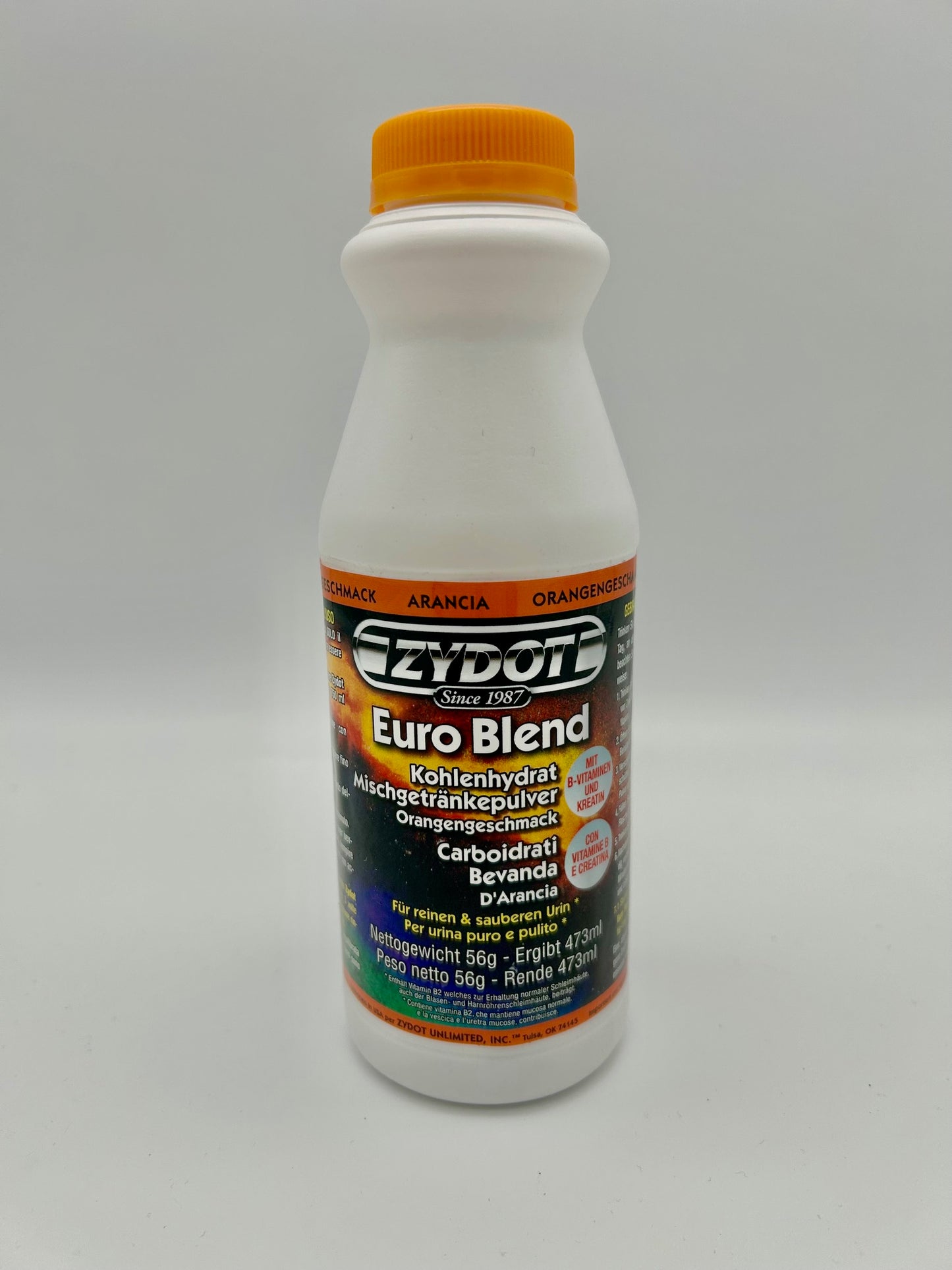 Zydot Getränkepulver, 56g Flasche, Orange